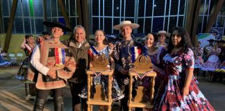Pareja de la comuna de San Carlos se quedó con el campeonato nacional de cueca espiga de arroz Ancud 2019