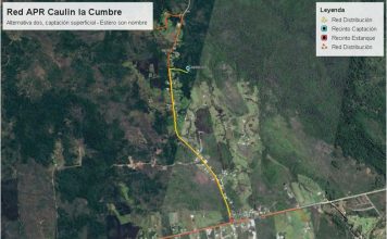 Municipio de Ancud consolida los avances de agua Potable Rural para Caulín La Cumbre