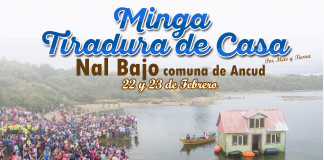 Ancud invita a gran Minga Tiradura de Casa por mar y tierra en el sector rural de Nal Bajo