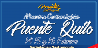 Organizadores suspenden Muestra Costumbrista de Puente Quilo