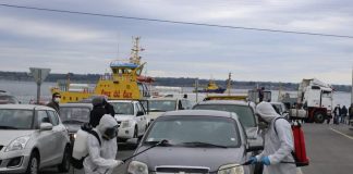 Municipio sanitiza vehiculos y espacios públicos para prevenir contagios de coronavirus