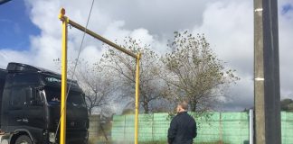 Alcalde de Ancud supervisó inicio de funciones del arco sanitizador en entrada de la ciudad