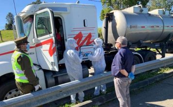 En Degañ se establece Control Sanitario para vehículos y personas que se dirigen al norte de la isla