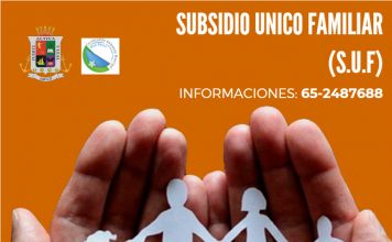 Se abren postulaciones para el Subsidio Único Familiar (S.U.F.)
