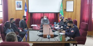 Alcalde de Ancud analiza con directivos de la salud de la comuna situación del Covid 19