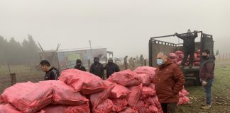 Un gran aporte solidario realizó vecino ancuditano a los más desposeídos