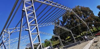 Avanza construcción de galpón de reciclaje