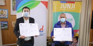 Municipio de Ancud firma convenio para mejorar jardín infantil Sirenita