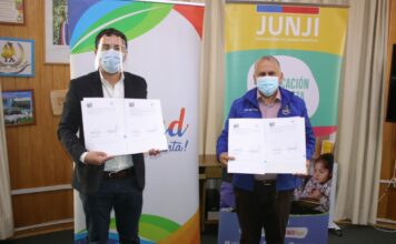 Municipio de Ancud firma convenio para mejorar jardín infantil Sirenita