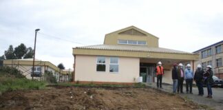 Se inició la construcción de nueva sala psicomotriz de Escuela Especial San Carlos de Ancud.
