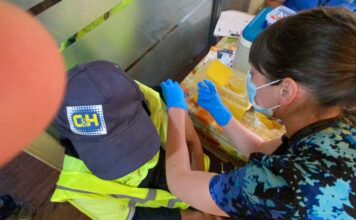Salud Municipal vacuna a funcionarios recolección de residuos sólidos domiciliarios