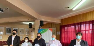 Sindicato número 3 de Asistentes de la Educación firman acuerdo de negociación colectiva.