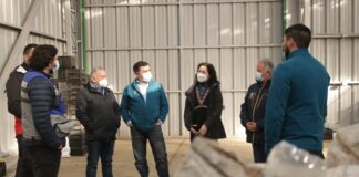 Comunas de la provincia destacan y aprenden de reciclaje en Galpón Municipal