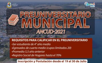 Preuniversitario Municipal: ya se encuentran abiertas las inscripciones