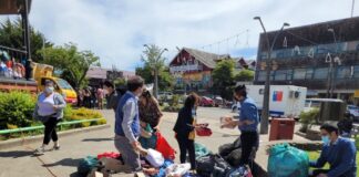 Ancud mantiene muestras solidarias con víctimas del incendio de Castro