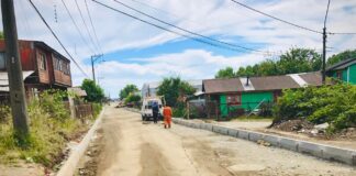 A pasos agigantados avanza pavimentación de calle Lica Díaz en Ancud