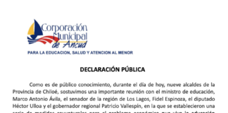 Declaración Pública respecto a situación de la Educación Municipal