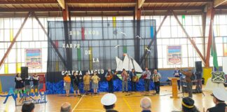 Ancud recordó zarpe de Goleta