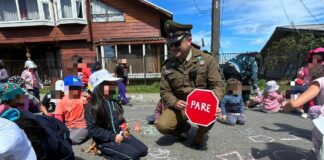 Dirección de Seguridad Pública y Carabineros participan en actividad “Camino seguro por mi barrio”
