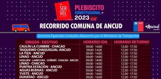 RECORRIDOS GRATUITOS PARA PLEBISCITO CONSTITUCIONAL 2023