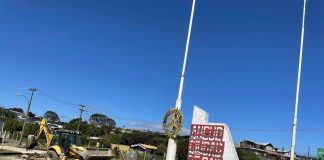 Comienza el mejoramiento de la Plaza Triángulo en el acceso a Ancud