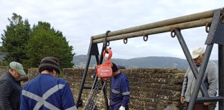 Reparan daños a Fuerte San Antonio ocasionados en septiembre del 2023