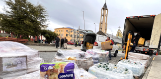 Camión solidario viaja rumbo a Viña del Mar