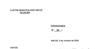 Ordenanza N° 24 – Sobre Funcionamiento de la Feria Social
