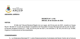 Modificaciones Ordenanzas Municipales 2024