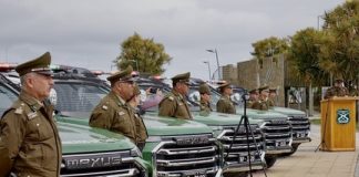 Fortalecen la seguridad en Chiloé con 5 carros policiales