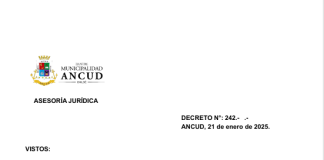 Modificación Ordenanza Local 14 “Ordenanza Municipal sobre Tenencia Responsable de Mascotas, Animales de Compañía y Bienestar Animal en la Comuna de Ancud