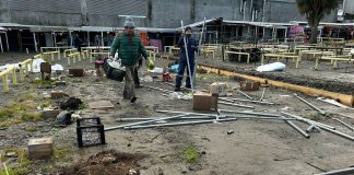 Alcalde llega a lugares dañados por temporal Ancud