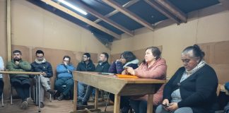 Autoridades se reúnen con vecinos Villa Rio Pudeto