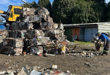 Reciclaje de Ancud viaja a Santiago para su fundición