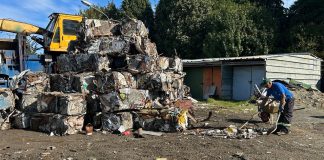 Reciclaje de Ancud viaja a Santiago para su fundición