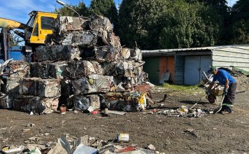 Reciclaje de Ancud viaja a Santiago para su fundición