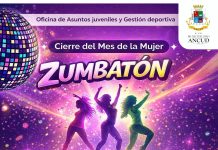 ZUMBATON MES DE LA MUJER – 19:00 HRS – 31 DE MARZO – GIMNASIO FISCAL