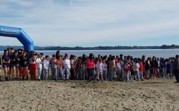 Comunidad de Ancud participa en jornada deportiva inclusiva por el autismo