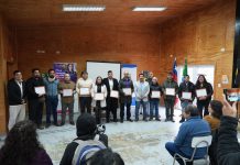 55 vecinos se certifican en cursos de capacitación laboral impulsados por OMIL