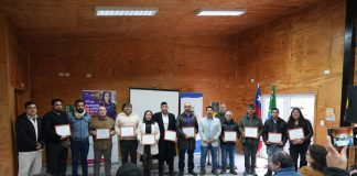 55 vecinos se certifican en cursos de capacitación laboral impulsados por OMIL